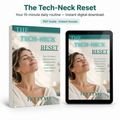 The Tech-Neck Reset — 15-Minute Daily Guide to Release Neck Tension (Instant PDF)