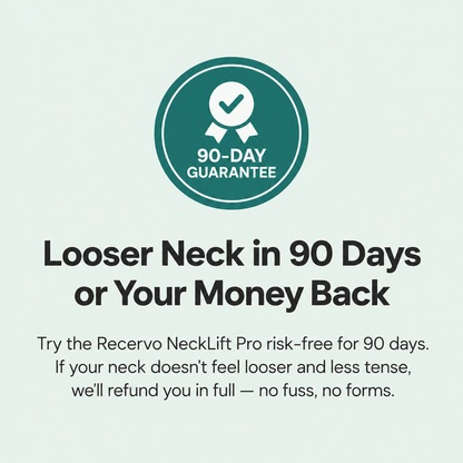 Recervo NeckLift Pro — Feel Your Neck Tension Melt Away in 15 Minutes